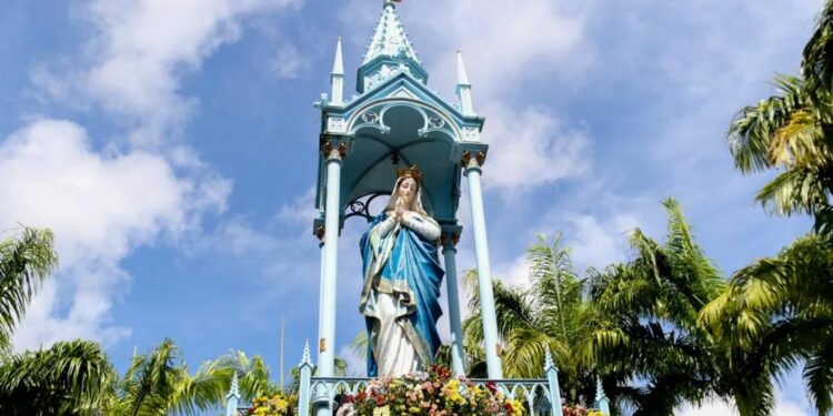 Imagem de Nossa Senhora da Conceição, localizada no Morro da Conceição