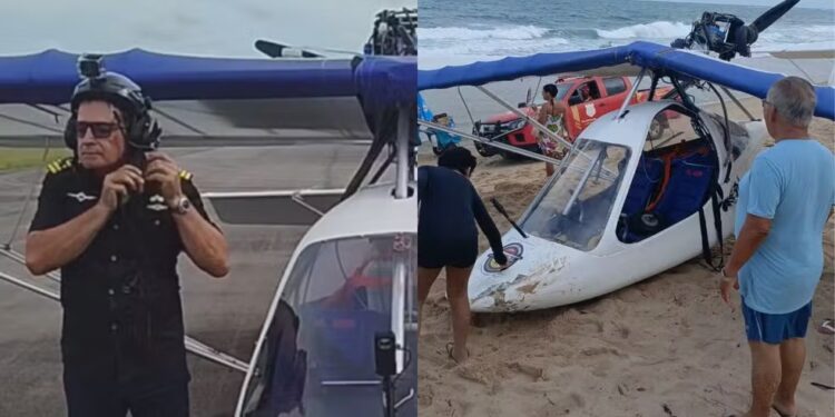 Antes do voo, o prefeito Carlinhos da Pedreira compartilhou nos stories a preparação para a decolagem