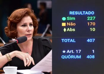 Por 30 votos a deputada Carla Zambelli não perdeu o mandato