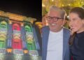O jornalista Ricardo Antunes e a Governadora Raquel Lyra (PSD)