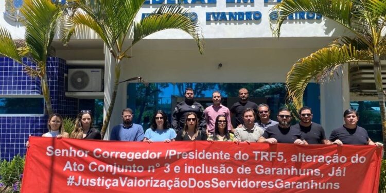 Servidores reivindica adicional de salário com reconhecimento da Subseção