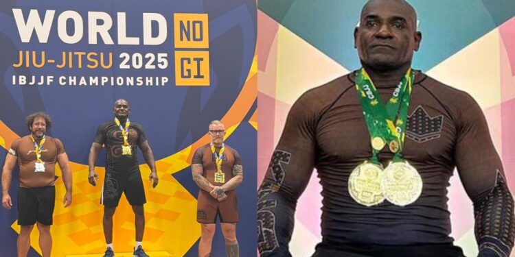 Damásio bateu três adversários para obter a medalha de ouro