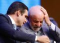 O presidente da Câmara, Hugo Motta e o presidente Lula