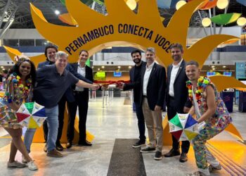 Aeroporto do Recife divulga nova rota internacional.