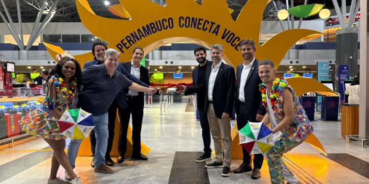 Aeroporto do Recife divulga nova rota internacional.