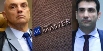 O ministro Alexandre de moraes e Galípolo atual presidente do BC