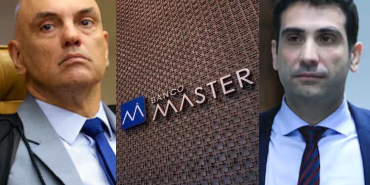 O ministro Alexandre de moraes e Galípolo atual presidente do BC