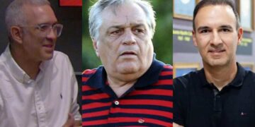 Paulo Bivar (E), o Branquinho, e Matheus Souto Maior concorrem a mandato tampão