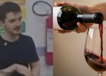 Gabriel Graciliano bebeu uma garrafa de vinho sozinho