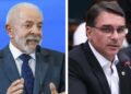 Lula lidera cenários de 1º e 2º turnos, mas empata tecnicamente com Flávio