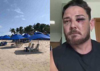 Agressões de barraqueiro em Porto de Galinhas