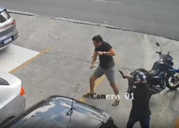 Empresário é baleado durante assalto em supermercado