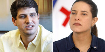 O prefeito João Campos (PSB) e a Governadora Raquel Lyra (PSD)