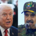 O presidente dos EUA Donald Trump e o da Venezuela, Nicolás Maduro