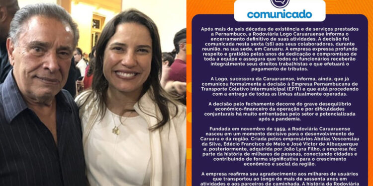 Logo Caruaruense oficializou o fechamento da empresa