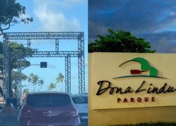 Parque Dona Lindu, na Avenida Boa Viagem