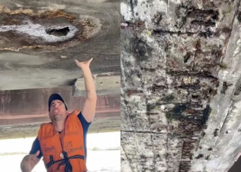 O vereador Eduardo Moura (NOVO) aponta irregularidades na ponte giratória