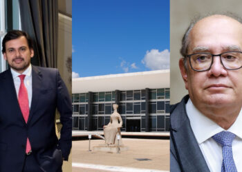 O advogado Vamário Wanderley e o ministro do SFT Edson Fachin
