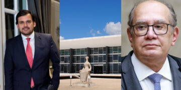 O advogado Vamário Wanderley e o ministro do SFT Edson Fachin