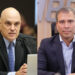 O ministro Alexandre de Moraes e presidente do BRB, Paulo Henrique Costa