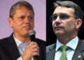 Governador de SP reafirma apoio a Flávio Bolsonaro
