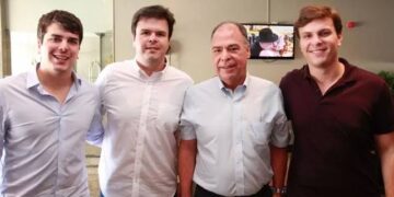 (Esq p/ Dir) Antonio, Fernando Filho, FBC e Miguel Coelho