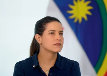 A governadora de Pernambuco, Raquel Lyra (PSD)