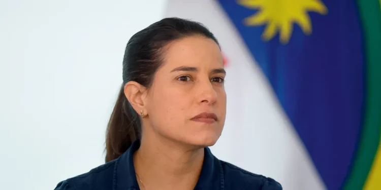 A governadora de Pernambuco, Raquel Lyra (PSD)