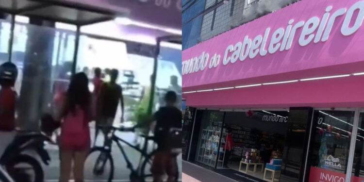 Confusão em avenida do Recife termina com spray químico