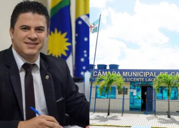 O  presidente da Câmara Municipal, Paulo André (PSB)