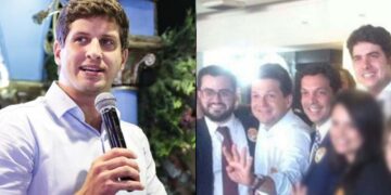 João Campos, Guilherme Rocha, Geraldo Julio, Carlos Neves e Pedro Pontes (Esq. p/ Dir.)