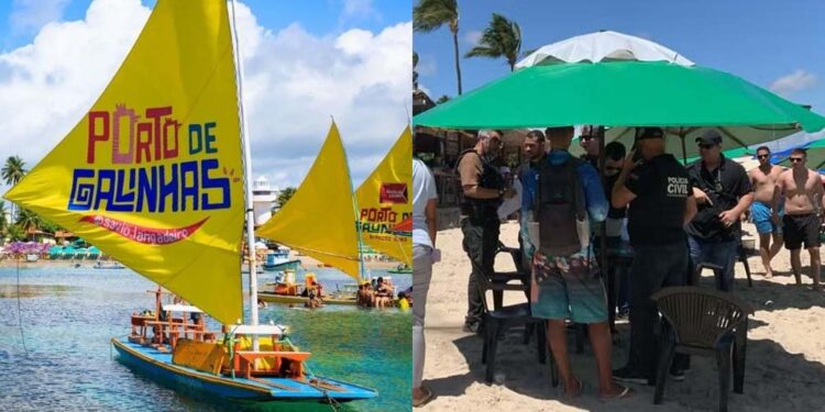 Barraqueiros foram intimados pela Polícia Civil