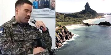 O tenente William Morim Monteiro é acusado pela mulher de agressão a socos