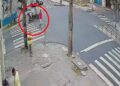 Motos se chocaram na Avenida Cruz Cabugá, no Recife