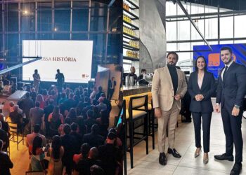 Jhonny Guimarães, Ingrid Zanella e Gustavo Lacerda (esq. p/dir.)