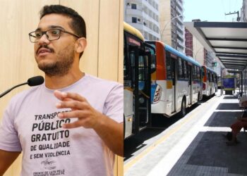 Pedro Josephi, coordenador da Frente de Luta pelo Transporte Público de Pernambuco