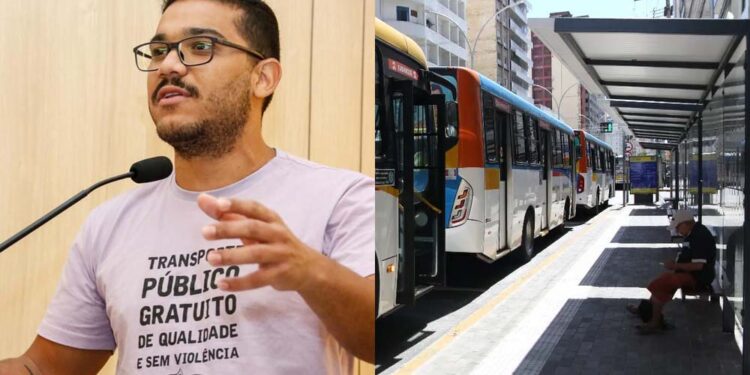 Pedro Josephi, coordenador da Frente de Luta pelo Transporte Público de Pernambuco