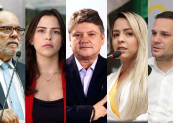 Waldemar Borges, Maria Arraes, Sileno Guedes, Natália de Menudo e Eriberto Rafael
