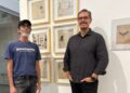 Os curadores Márcio Almeida e Rinaldo Carvalho