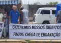 Protesto de trabalhadores demitidos da Usina Catende reivindica indenizações