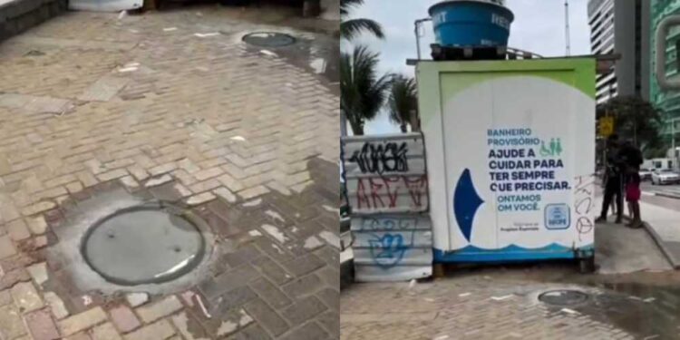 Delegado Victor Leite denuncia esgoto a céu aberto