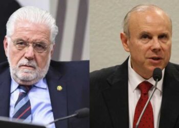 Jaques Wagner (PT-BA) e Guido Mantega