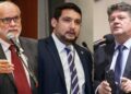 Waldemar Borges, Romero Albuquerque e Sileno Guedes
