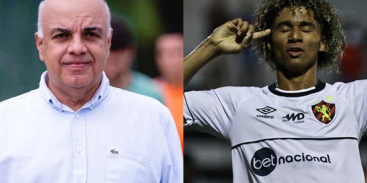 Sport admite dívida milionária em venda de jogador