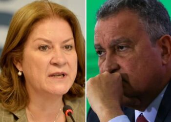 Miriam Belchior e o ministro Rui Costa (PT)