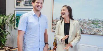 João Campos e Ingrid Zanella