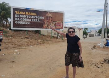 A atriz Tânia Maria