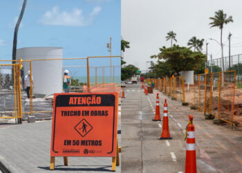 Quiosqueiros relatam que a execução tem demorado mais que o previsto