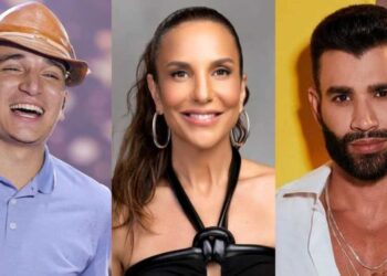 João Gomes, Ivete Sangalo e Gusttavo Lima