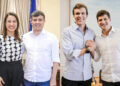 Raquel Lyra (PSD), Eduardo da Fonte (PP), João Campos (PSB) e Miguel Coelho